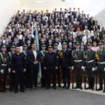 The cadets of HMAS RU in the Presidential School