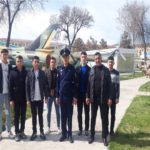 Учащиеся Ферганского военного Академического лицея «Темурбеклар мактаби» в гостях у авиаторов