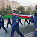 В Карши также были проведены масштабные мероприятия по случаю 34-й годовщины принятия Государственного флага Республики Узбекистан.